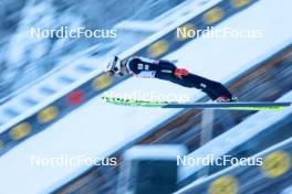12.01.2024, Oberstdorf, Germany (GER): Laurent Muhlethaler (FRA) - FIS world cup nordic combined men, training, Oberstdorf (GER). www.nordicfocus.com. © Volk/NordicFocus. Every downloaded picture is fee-liable.
