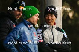 27.01.2024, Schonach, Germany (GER): Fabian Riessle (GER), Akito Watabe (JPN), (l-r)  - FIS world cup nordic combined men, individual gundersen HS100/10km, Schonach (GER). www.nordicfocus.com. © Volk/NordicFocus. Every downloaded picture is fee-liable.