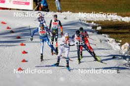 27.01.2024, Schonach, Germany (GER): Wille Karhumaa (FIN), Simen Tiller (NOR), (l-r)  - FIS world cup nordic combined men, individual gundersen HS100/10km, Schonach (GER). www.nordicfocus.com. © Volk/NordicFocus. Every downloaded picture is fee-liable.