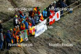 27.01.2024, Schonach, Germany (GER): Supporters of Fabian Rießle (GER)  - FIS world cup nordic combined men, individual gundersen HS100/10km, Schonach (GER). www.nordicfocus.com. © Volk/NordicFocus. Every downloaded picture is fee-liable.