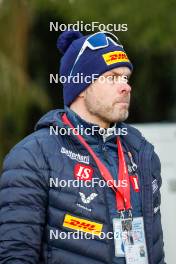 27.01.2024, Schonach, Germany (GER): Coach Antti Kuisma (FIN) - FIS world cup nordic combined men, individual gundersen HS100/10km, Schonach (GER). www.nordicfocus.com. © Volk/NordicFocus. Every downloaded picture is fee-liable.