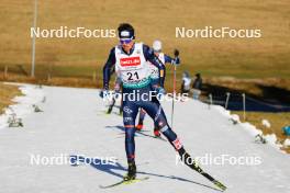 27.01.2024, Schonach, Germany (GER): Samuel Costa (ITA) - FIS world cup nordic combined men, individual gundersen HS100/10km, Schonach (GER). www.nordicfocus.com. © Volk/NordicFocus. Every downloaded picture is fee-liable.