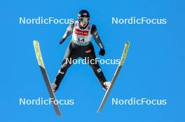 27.01.2024, Schonach, Germany (GER): Matteo Baud (FRA) - FIS world cup nordic combined men, individual gundersen HS100/10km, Schonach (GER). www.nordicfocus.com. © Volk/NordicFocus. Every downloaded picture is fee-liable.