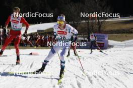 28.01.2024, Schonach, Germany (GER): Espen Andersen (NOR) - FIS world cup nordic combined men, individual gundersen HS100/10km, Schonach (GER). www.nordicfocus.com. © Volk/NordicFocus. Every downloaded picture is fee-liable.