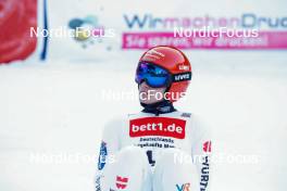 28.01.2024, Schonach, Germany (GER): Julian Schmid (GER) - FIS world cup nordic combined men, individual gundersen HS100/10km, Schonach (GER). www.nordicfocus.com. © Volk/NordicFocus. Every downloaded picture is fee-liable.