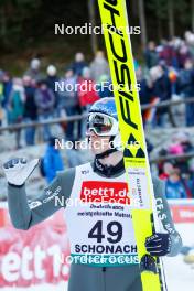 28.01.2024, Schonach, Germany (GER): Kristjan Ilves (EST) - FIS world cup nordic combined men, individual gundersen HS100/10km, Schonach (GER). www.nordicfocus.com. © Volk/NordicFocus. Every downloaded picture is fee-liable.