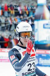 28.01.2024, Schonach, Germany (GER): Laurent Muhlethaler (FRA) - FIS world cup nordic combined men, individual gundersen HS100/10km, Schonach (GER). www.nordicfocus.com. © Volk/NordicFocus. Every downloaded picture is fee-liable.