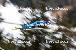 02.02.2024, Seefeld, Austria (AUT): Vinzenz Geiger (GER) - FIS world cup nordic combined men, individual gundersen HS109/7.5km, Seefeld (AUT). www.nordicfocus.com. © Modica/NordicFocus. Every downloaded picture is fee-liable.