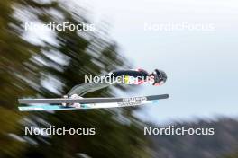 02.02.2024, Seefeld, Austria (AUT): Stephen Schumann (USA) - FIS world cup nordic combined men, individual gundersen HS109/7.5km, Seefeld (AUT). www.nordicfocus.com. © Modica/NordicFocus. Every downloaded picture is fee-liable.