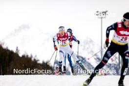 02.02.2024, Seefeld, Austria (AUT): Espen Andersen (NOR) - FIS world cup nordic combined men, individual gundersen HS109/7.5km, Seefeld (AUT). www.nordicfocus.com. © Modica/NordicFocus. Every downloaded picture is fee-liable.