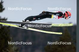 02.02.2024, Seefeld, Austria (AUT): Terence Weber (GER) - FIS world cup nordic combined men, individual gundersen HS109/7.5km, Seefeld (AUT). www.nordicfocus.com. © Modica/NordicFocus. Every downloaded picture is fee-liable.