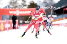 02.02.2024, Seefeld, Austria (AUT): Niklas Malacinski (USA) - FIS world cup nordic combined men, individual gundersen HS109/7.5km, Seefeld (AUT). www.nordicfocus.com. © Modica/NordicFocus. Every downloaded picture is fee-liable.