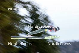 02.02.2024, Seefeld, Austria (AUT): Niklas Malacinski (USA) - FIS world cup nordic combined men, individual gundersen HS109/7.5km, Seefeld (AUT). www.nordicfocus.com. © Modica/NordicFocus. Every downloaded picture is fee-liable.