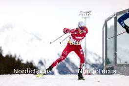 02.02.2024, Seefeld, Austria (AUT): Fabio Obermeyr (AUT) - FIS world cup nordic combined men, individual gundersen HS109/7.5km, Seefeld (AUT). www.nordicfocus.com. © Modica/NordicFocus. Every downloaded picture is fee-liable.