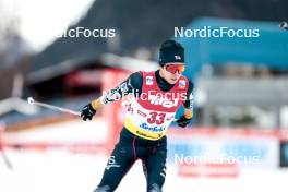 02.02.2024, Seefeld, Austria (AUT): Sora Yachi (JPN) - FIS world cup nordic combined men, individual gundersen HS109/7.5km, Seefeld (AUT). www.nordicfocus.com. © Modica/NordicFocus. Every downloaded picture is fee-liable.