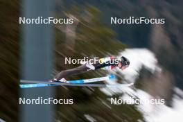 02.02.2024, Seefeld, Austria (AUT): Benjamin Loomis (USA) - FIS world cup nordic combined men, individual gundersen HS109/7.5km, Seefeld (AUT). www.nordicfocus.com. © Modica/NordicFocus. Every downloaded picture is fee-liable.
