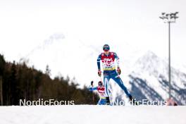 02.02.2024, Seefeld, Austria (AUT): Eero Hirvonen (FIN) - FIS world cup nordic combined men, individual gundersen HS109/7.5km, Seefeld (AUT). www.nordicfocus.com. © Modica/NordicFocus. Every downloaded picture is fee-liable.
