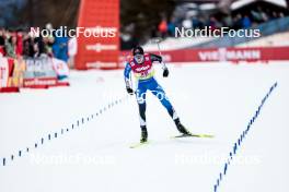 02.02.2024, Seefeld, Austria (AUT): Kristjan Ilves (EST) - FIS world cup nordic combined men, individual gundersen HS109/7.5km, Seefeld (AUT). www.nordicfocus.com. © Modica/NordicFocus. Every downloaded picture is fee-liable.