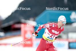 02.02.2024, Seefeld, Austria (AUT): Lukas Greiderer (AUT) - FIS world cup nordic combined men, individual gundersen HS109/7.5km, Seefeld (AUT). www.nordicfocus.com. © Modica/NordicFocus. Every downloaded picture is fee-liable.