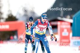 02.02.2024, Seefeld, Austria (AUT): Jesse Paeaekkoenen (FIN) - FIS world cup nordic combined men, individual gundersen HS109/7.5km, Seefeld (AUT). www.nordicfocus.com. © Modica/NordicFocus. Every downloaded picture is fee-liable.