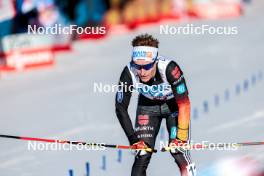 03.02.2024, Seefeld, Austria (AUT): Manuel Faisst (GER) - FIS world cup nordic combined men, individual gundersen HS109/10km, Seefeld (AUT). www.nordicfocus.com. © Modica/NordicFocus. Every downloaded picture is fee-liable.
