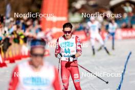 03.02.2024, Seefeld, Austria (AUT): Fabio Obermeyr (AUT) - FIS world cup nordic combined men, individual gundersen HS109/10km, Seefeld (AUT). www.nordicfocus.com. © Modica/NordicFocus. Every downloaded picture is fee-liable.