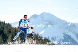 03.02.2024, Seefeld, Austria (AUT): Eero Hirvonen (FIN) - FIS world cup nordic combined men, individual gundersen HS109/10km, Seefeld (AUT). www.nordicfocus.com. © Modica/NordicFocus. Every downloaded picture is fee-liable.