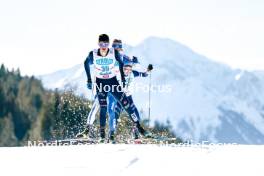 03.02.2024, Seefeld, Austria (AUT): Samuel Costa (ITA) - FIS world cup nordic combined men, individual gundersen HS109/10km, Seefeld (AUT). www.nordicfocus.com. © Modica/NordicFocus. Every downloaded picture is fee-liable.