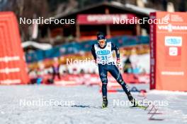 03.02.2024, Seefeld, Austria (AUT): Iacopo Bortolas (ITA) - FIS world cup nordic combined men, individual gundersen HS109/10km, Seefeld (AUT). www.nordicfocus.com. © Modica/NordicFocus. Every downloaded picture is fee-liable.
