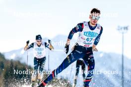 03.02.2024, Seefeld, Austria (AUT): Mael Tyrode (FRA) - FIS world cup nordic combined men, individual gundersen HS109/10km, Seefeld (AUT). www.nordicfocus.com. © Modica/NordicFocus. Every downloaded picture is fee-liable.