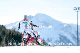 03.02.2024, Seefeld, Austria (AUT): Joergen Graabak (NOR) - FIS world cup nordic combined men, individual gundersen HS109/10km, Seefeld (AUT). www.nordicfocus.com. © Modica/NordicFocus. Every downloaded picture is fee-liable.