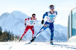 03.02.2024, Seefeld, Austria (AUT): Otto Niittykoski (FIN) - FIS world cup nordic combined men, individual gundersen HS109/10km, Seefeld (AUT). www.nordicfocus.com. © Modica/NordicFocus. Every downloaded picture is fee-liable.