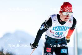 03.02.2024, Seefeld, Austria (AUT): Julian Schmid (GER) - FIS world cup nordic combined men, individual gundersen HS109/10km, Seefeld (AUT). www.nordicfocus.com. © Modica/NordicFocus. Every downloaded picture is fee-liable.