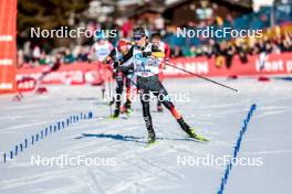 03.02.2024, Seefeld, Austria (AUT): David Mach (GER) - FIS world cup nordic combined men, individual gundersen HS109/10km, Seefeld (AUT). www.nordicfocus.com. © Modica/NordicFocus. Every downloaded picture is fee-liable.