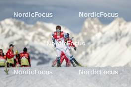 04.02.2024, Seefeld, Austria (AUT): Aleksander Skoglund (NOR) - FIS world cup nordic combined men, individual gundersen HS109/12.5km, Seefeld (AUT). www.nordicfocus.com. © Modica/NordicFocus. Every downloaded picture is fee-liable.