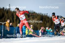 04.02.2024, Seefeld, Austria (AUT): Stephen Schumann (USA) - FIS world cup nordic combined men, individual gundersen HS109/12.5km, Seefeld (AUT). www.nordicfocus.com. © Modica/NordicFocus. Every downloaded picture is fee-liable.