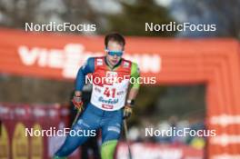 04.02.2024, Seefeld, Austria (AUT): Vid Vrhovnik (SLO) - FIS world cup nordic combined men, individual gundersen HS109/12.5km, Seefeld (AUT). www.nordicfocus.com. © Modica/NordicFocus. Every downloaded picture is fee-liable.