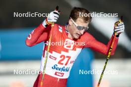04.02.2024, Seefeld, Austria (AUT): Benjamin Loomis (USA) - FIS world cup nordic combined men, individual gundersen HS109/12.5km, Seefeld (AUT). www.nordicfocus.com. © Modica/NordicFocus. Every downloaded picture is fee-liable.