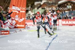04.02.2024, Seefeld, Austria (AUT): Julian Schmid (GER) - FIS world cup nordic combined men, individual gundersen HS109/12.5km, Seefeld (AUT). www.nordicfocus.com. © Modica/NordicFocus. Every downloaded picture is fee-liable.