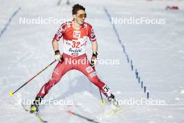 04.02.2024, Seefeld, Austria (AUT): Manuel Einkemmer (AUT) - FIS world cup nordic combined men, individual gundersen HS109/12.5km, Seefeld (AUT). www.nordicfocus.com. © Modica/NordicFocus. Every downloaded picture is fee-liable.
