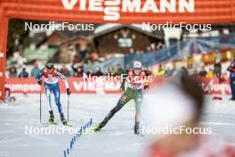 04.02.2024, Seefeld, Austria (AUT): Vinzenz Geiger (GER) - FIS world cup nordic combined men, individual gundersen HS109/12.5km, Seefeld (AUT). www.nordicfocus.com. © Modica/NordicFocus. Every downloaded picture is fee-liable.
