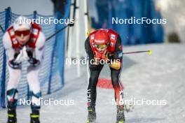 04.02.2024, Seefeld, Austria (AUT): Terence Weber (GER) - FIS world cup nordic combined men, individual gundersen HS109/12.5km, Seefeld (AUT). www.nordicfocus.com. © Modica/NordicFocus. Every downloaded picture is fee-liable.