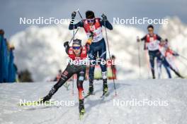 04.02.2024, Seefeld, Austria (AUT): David Mach (GER) - FIS world cup nordic combined men, individual gundersen HS109/12.5km, Seefeld (AUT). www.nordicfocus.com. © Modica/NordicFocus. Every downloaded picture is fee-liable.