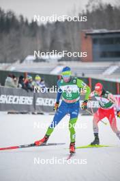 10.02.2024, Otepaeae, Estonia (EST): Gasper Brecl (SLO) - FIS world cup nordic combined men, individual gundersen HS97/10km, Otepaeae (EST). www.nordicfocus.com. © Authamayou/NordicFocus. Every downloaded picture is fee-liable.