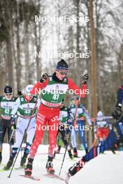 11.02.2024, Otepaeae, Estonia (EST): Stephen  Schumann (USA) - FIS world cup nordic combined men, individual gundersen HS97/10km, Otepaeae (EST). www.nordicfocus.com. © Authamayou/NordicFocus. Every downloaded picture is fee-liable.