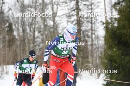 11.02.2024, Otepaeae, Estonia (EST): Jan  Vytrval (CZE) - FIS world cup nordic combined men, individual gundersen HS97/10km, Otepaeae (EST). www.nordicfocus.com. © Authamayou/NordicFocus. Every downloaded picture is fee-liable.