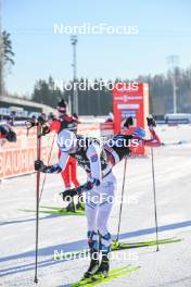 09.02.2024, Otepaeae, Estonia (EST): Aleksander Skoglund (NOR) - FIS world cup nordic combined men, mass HS97/10km, Otepaeae (EST). www.nordicfocus.com. © Authamayou/NordicFocus. Every downloaded picture is fee-liable.