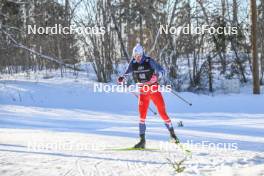 09.02.2024, Otepaeae, Estonia (EST): Ondrej Pazout (CZE) - FIS world cup nordic combined men, mass HS97/10km, Otepaeae (EST). www.nordicfocus.com. © Authamayou/NordicFocus. Every downloaded picture is fee-liable.