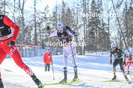09.02.2024, Otepaeae, Estonia (EST): Aleksander Skoglund (NOR) - FIS world cup nordic combined men, mass HS97/10km, Otepaeae (EST). www.nordicfocus.com. © Authamayou/NordicFocus. Every downloaded picture is fee-liable.