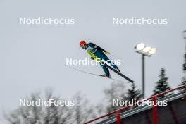 08.02.2024, Otepaeae, Estonia (EST): Chingiz Rakparov (KAZ) - FIS world cup nordic combined men, training, Otepaeae (EST). www.nordicfocus.com. © Authamayou/NordicFocus. Every downloaded picture is fee-liable.